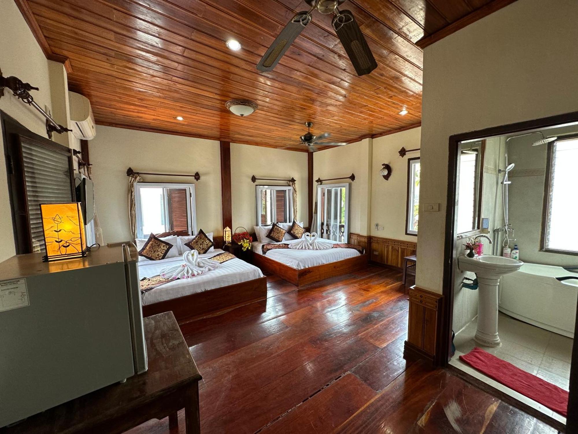 Villa Thida Mekong Riverside Λουάνγκ Πραμπάνγκ Δωμάτιο φωτογραφία